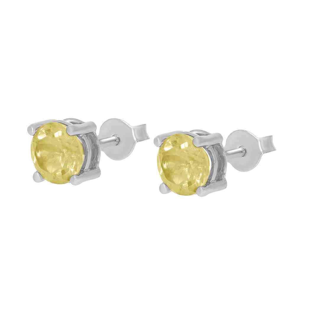 Yellow Topaz Gemstone Earring  PD31344AER YELLOW TOPAZ